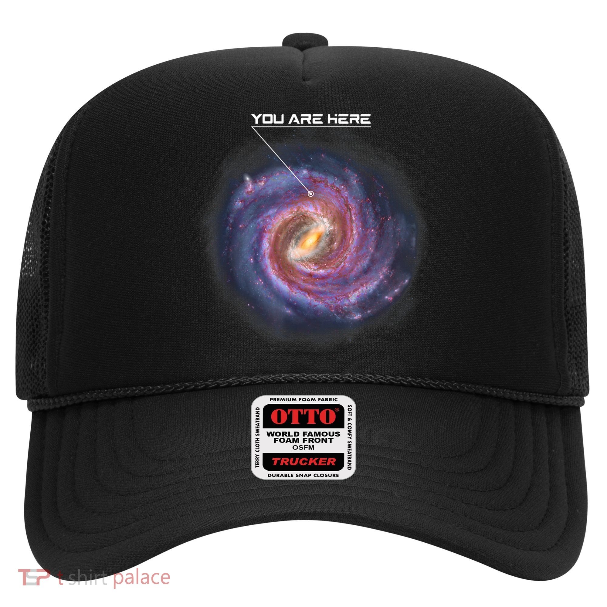You Are Here Astronomy Milky Way Solar System Galaxy Space Hat