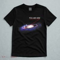 YOU ARE HERE Milky Way Galaxy Funny Outerspace Astronomy T-Shirt thumb 5