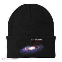 YOU ARE HERE Milky Way Galaxy Funny Outerspace Astronomy Beanie thumb 0