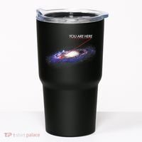 YOU ARE HERE Milky Way Galaxy Funny Outerspace Astronomy Tumbler thumb 0