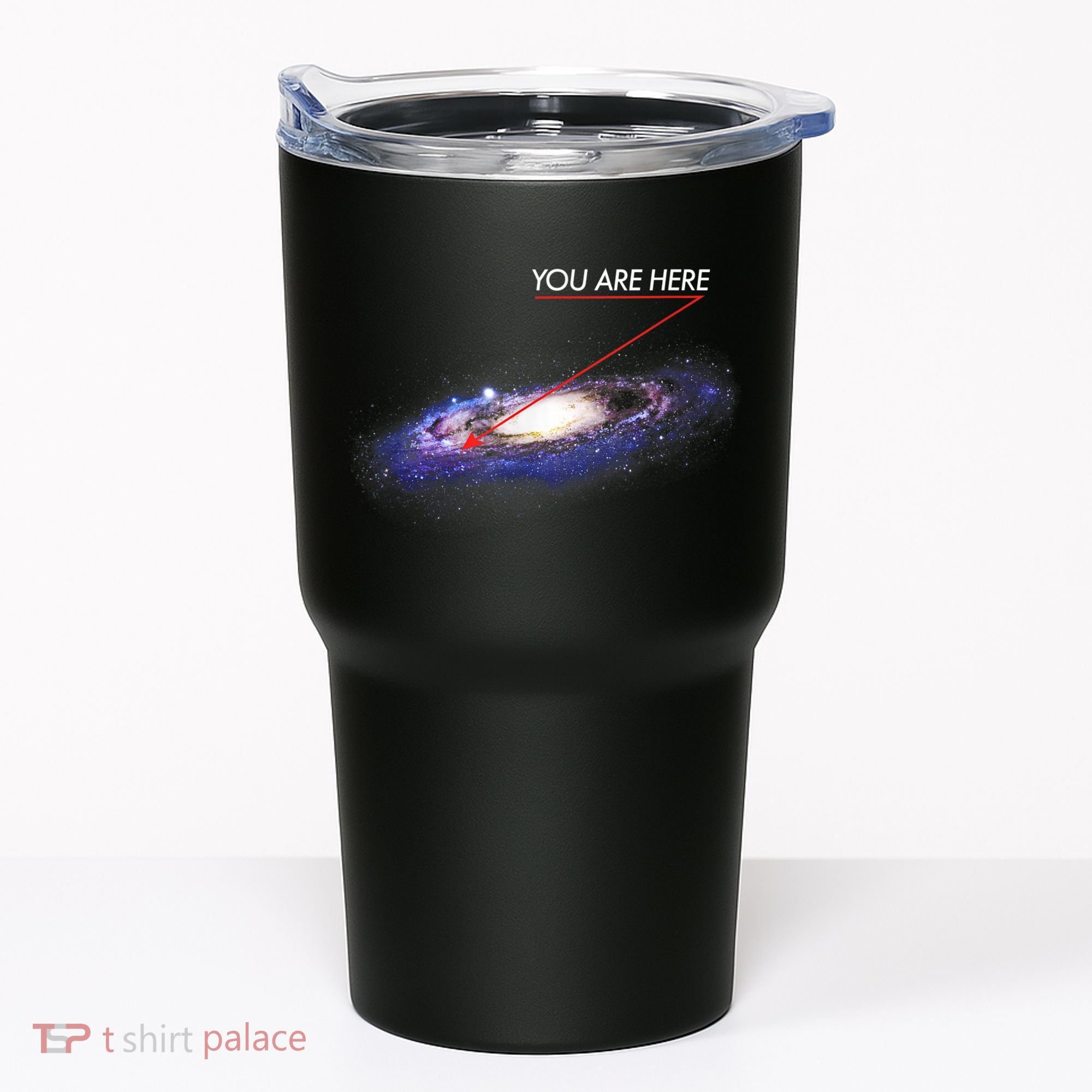 YOU ARE HERE Milky Way Galaxy Funny Outerspace Astronomy Tumbler