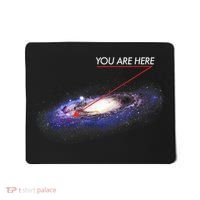 YOU ARE HERE Milky Way Galaxy Funny Outerspace Astronomy Mousepad thumb 0