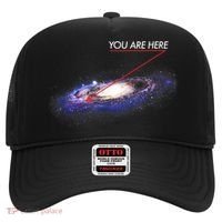 YOU ARE HERE Milky Way Galaxy Funny Outerspace Astronomy Hat thumb 0