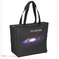 YOU ARE HERE Milky Way Galaxy Funny Outerspace Astronomy Tote Bag thumb 2