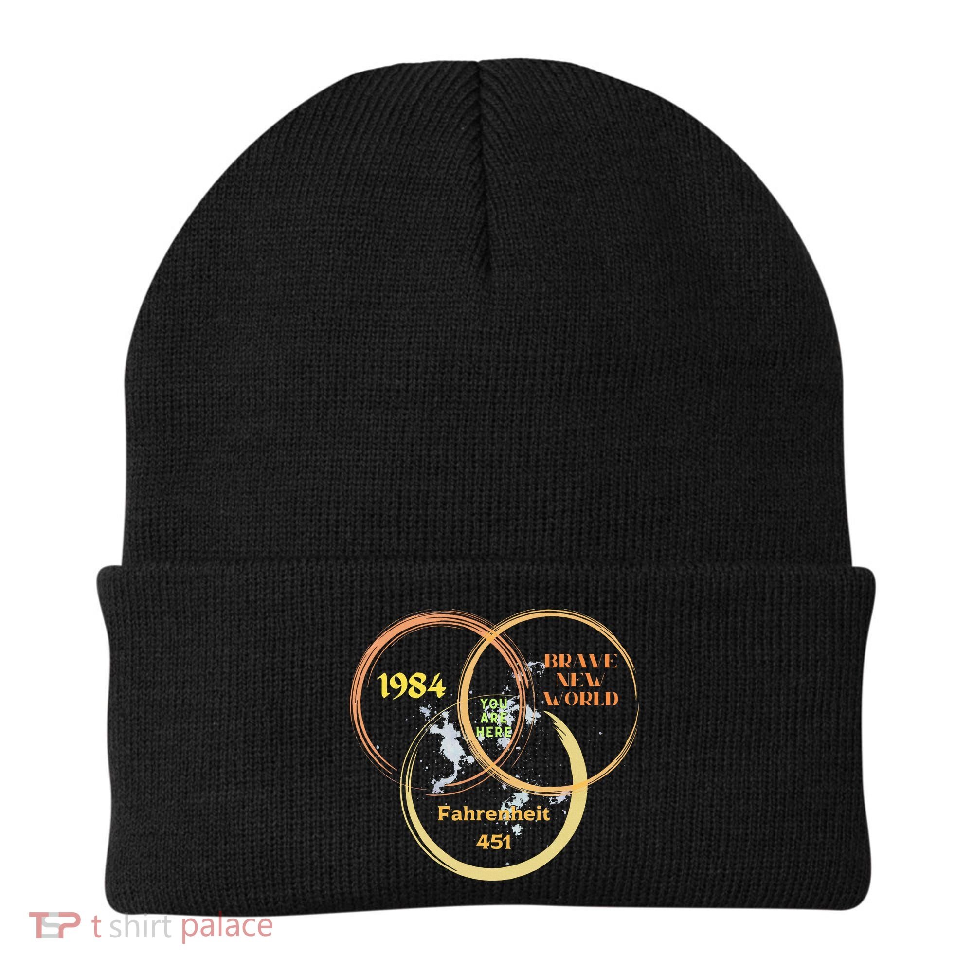 You Are Here 1984 Brave New World Dystopia Beanie