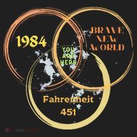 You Are Here 1984 Brave New World Dystopia Hat thumb 2