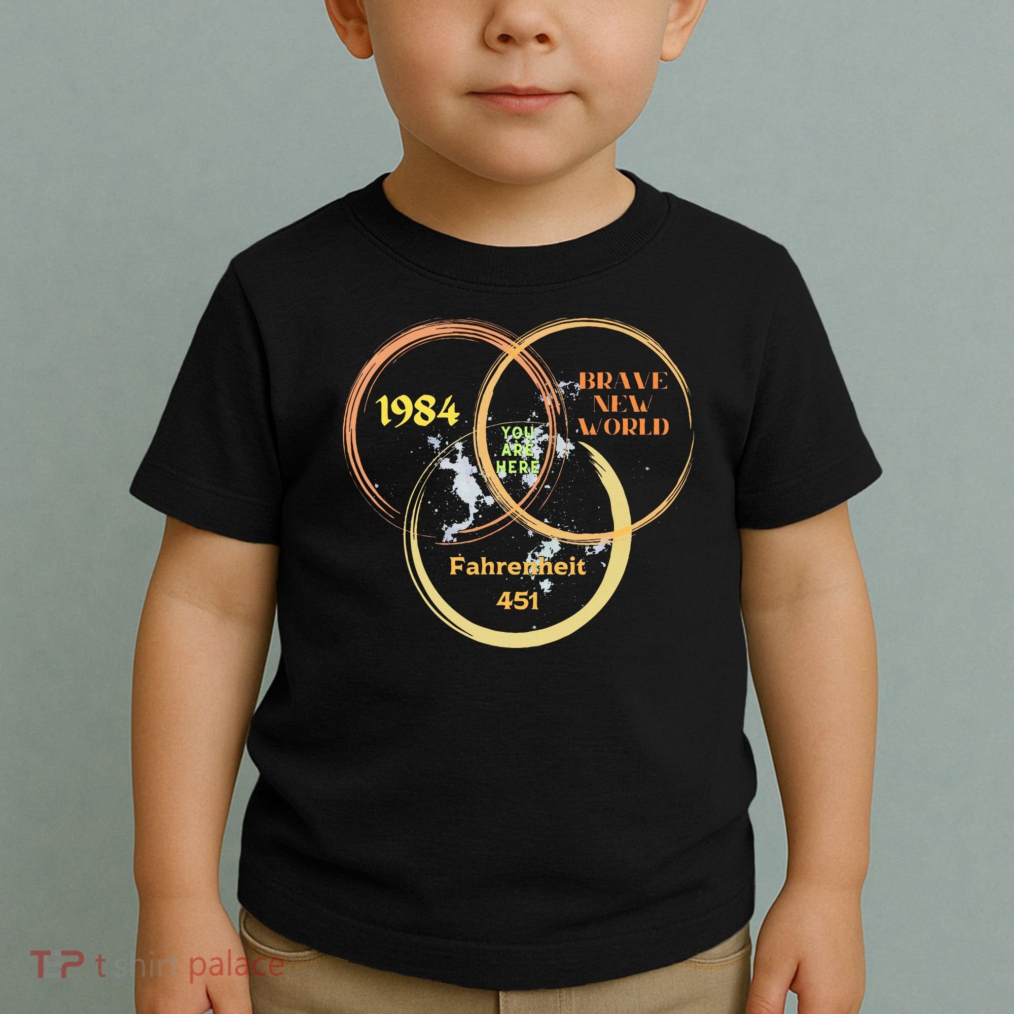 You Are Here 1984 Brave New World Dystopia Toddler T-Shirt