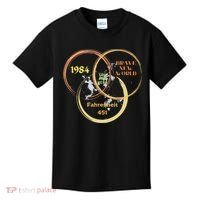 You Are Here 1984 Brave New World Dystopia Kids T-Shirt thumb 0