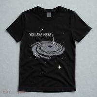 You Are Here Astronomy Galaxy Astronomer Science Fan T-Shirt thumb 5