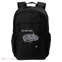 You Are Here Astronomy Galaxy Astronomer Science Fan Backpack thumb 0