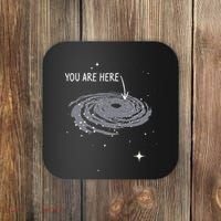 You Are Here Astronomy Galaxy Astronomer Science Fan Coaster thumb 0