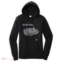 You Are Here Astronomy Galaxy Astronomer Science Fan Women's Hoodie thumb 0