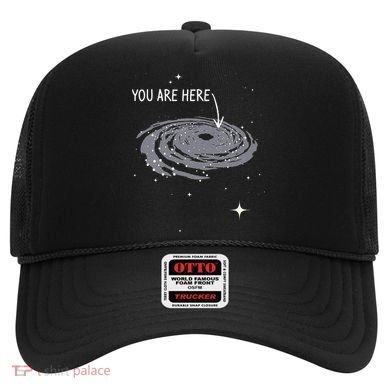 You Are Here Astronomy Galaxy Astronomer Science Fan Hat