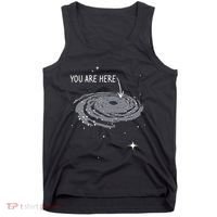 You Are Here Astronomy Galaxy Astronomer Science Fan Tank Top thumb 0
