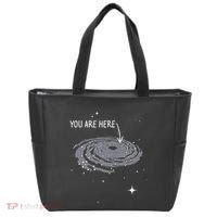 You Are Here Astronomy Galaxy Astronomer Science Fan Tote Bag thumb 0