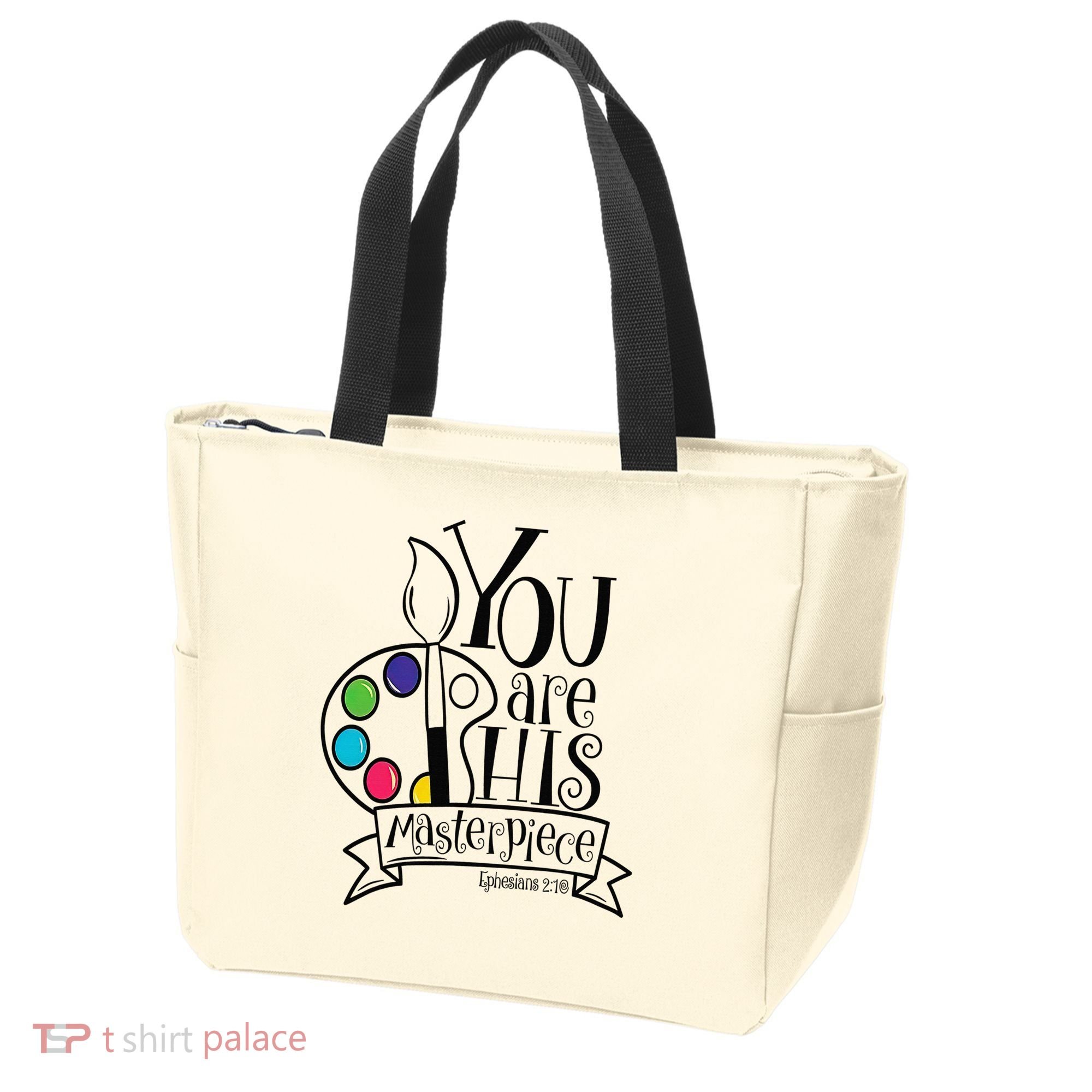You Are His Masterpiece Christian Tote Bag