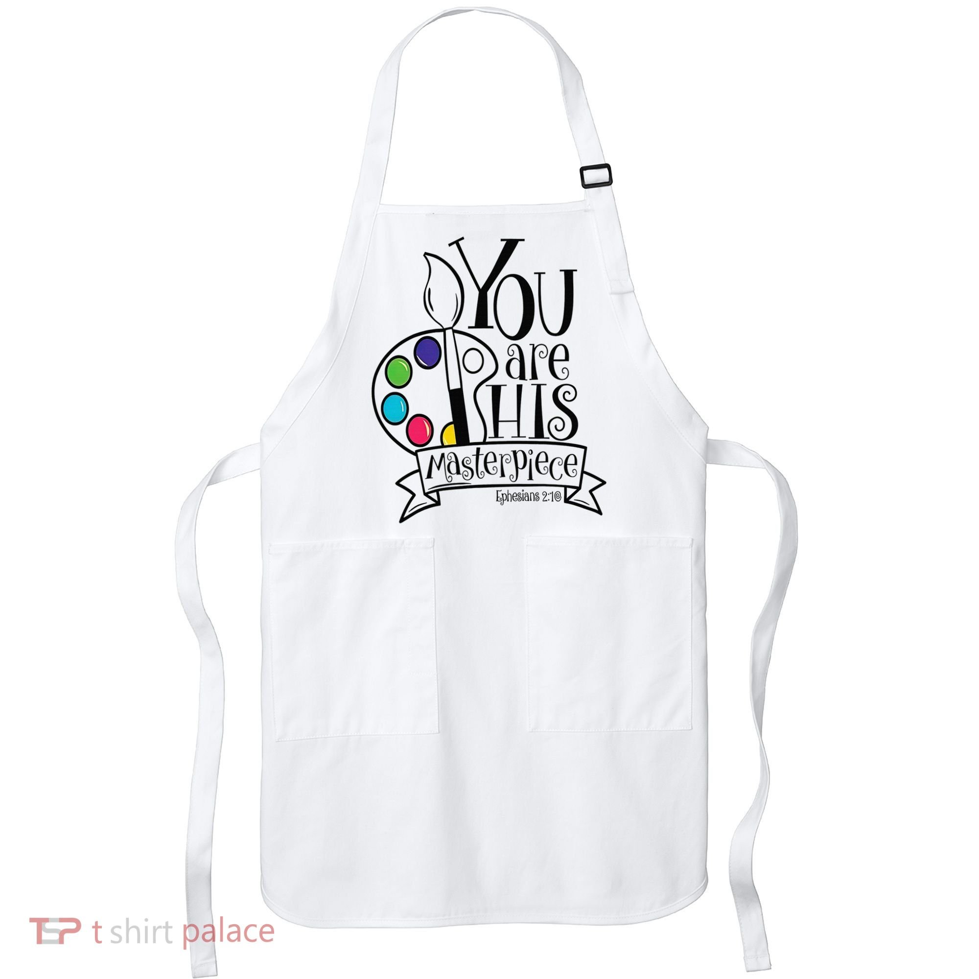 You Are His Masterpiece Christian Apron