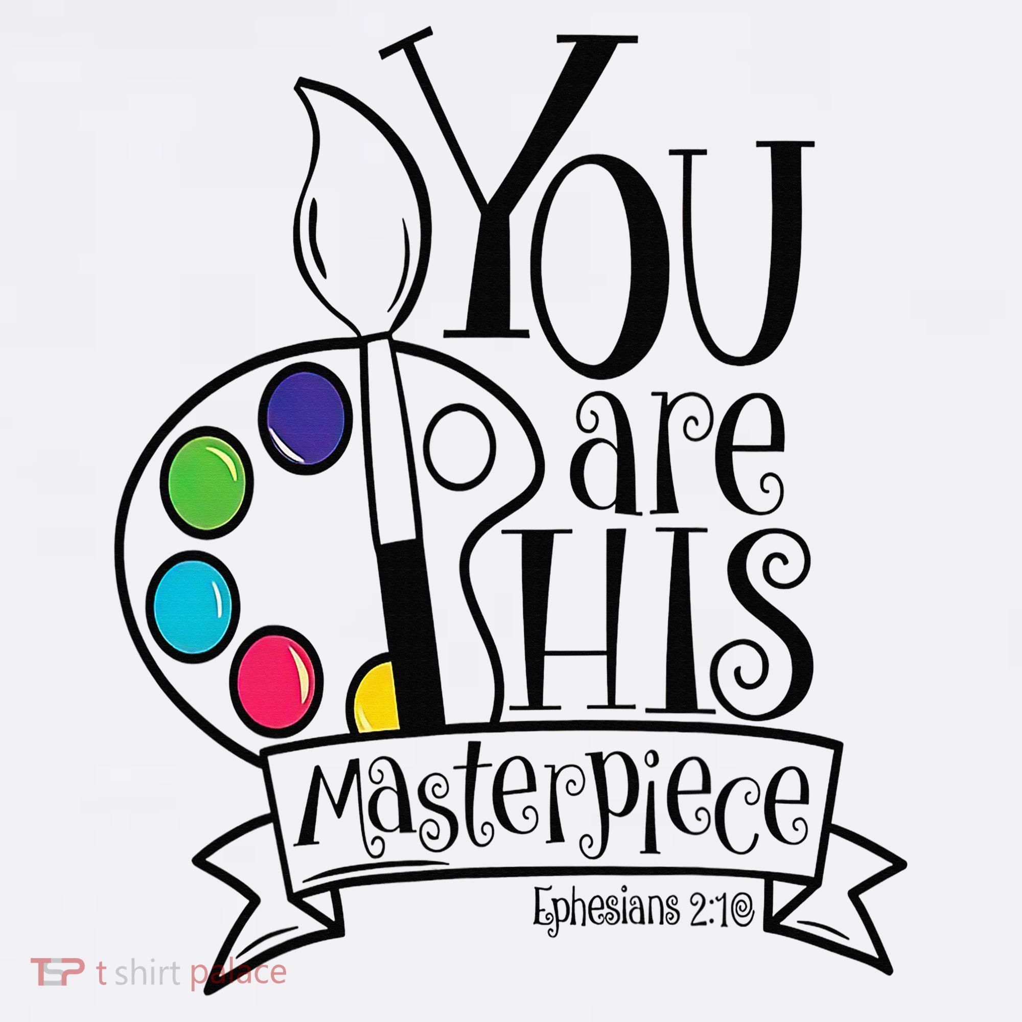 You Are His Masterpiece Christian Apron