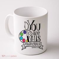 You Are His Masterpiece Christian Coffee Mug thumb 0