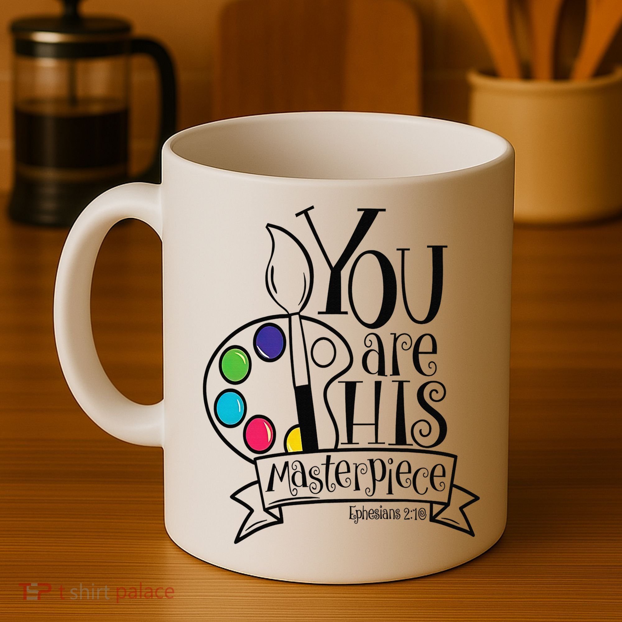 You Are His Masterpiece Christian Coffee Mug