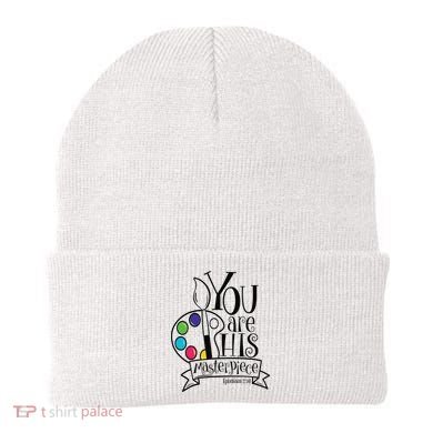 You Are His Masterpiece Christian Beanie