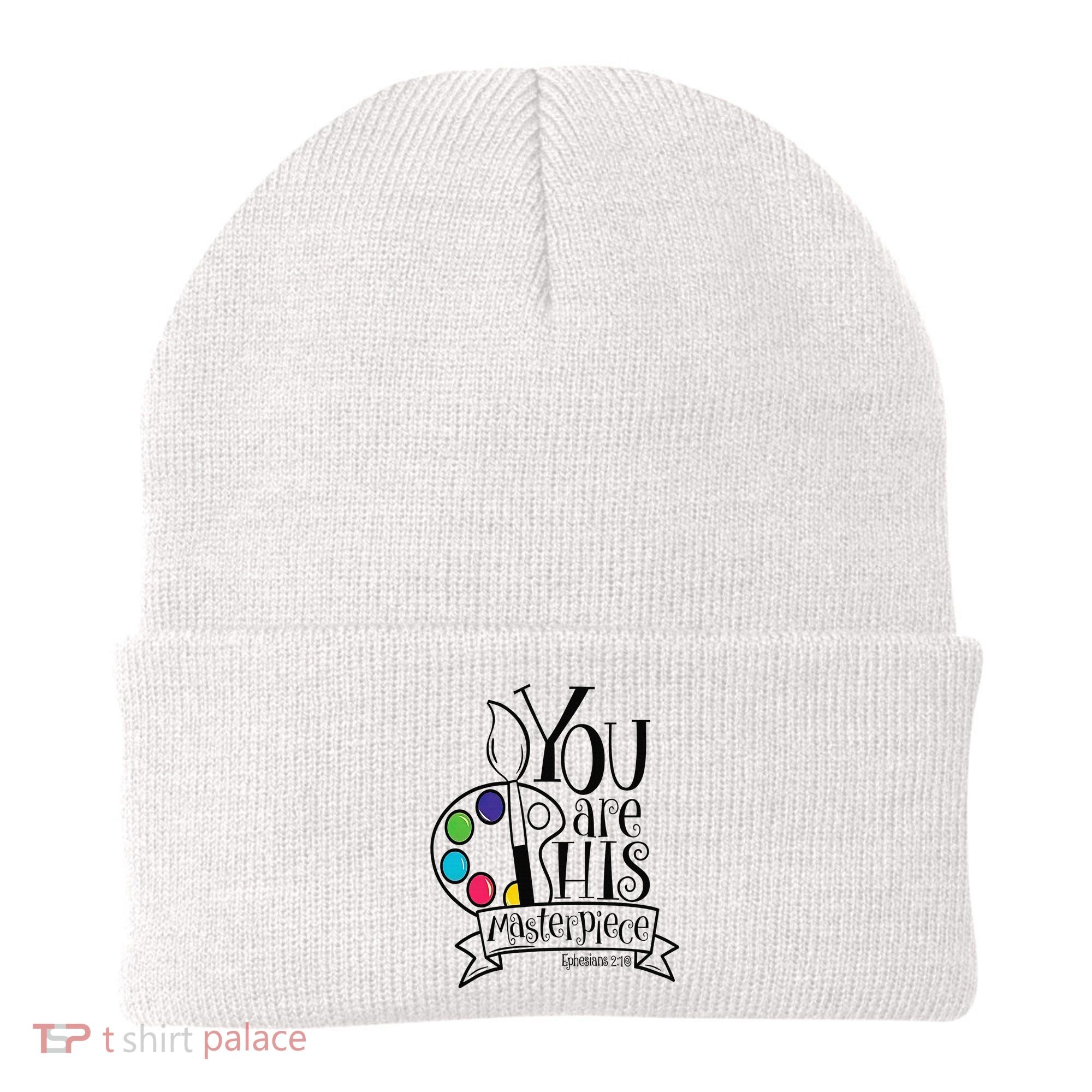 You Are His Masterpiece Christian Beanie