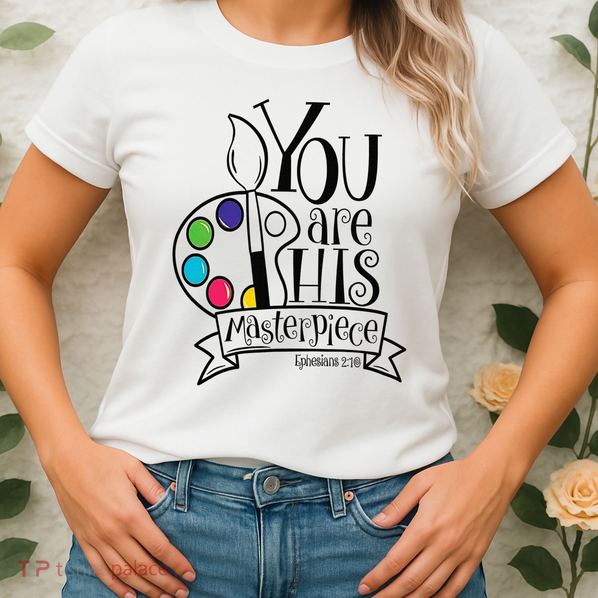 You Are His Masterpiece Christian Women's T-Shirt