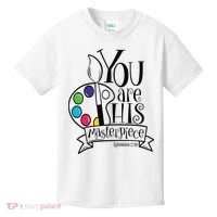 You Are His Masterpiece Christian Kids T-Shirt thumb 0