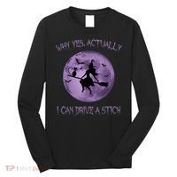 Yes Actually I Can Drive A Stick Halloween 2022 Long Sleeve Shirt thumb 0