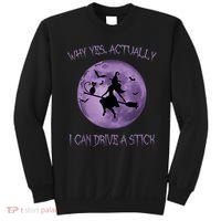 Yes Actually I Can Drive A Stick Halloween 2022 Sweatshirt thumb 0
