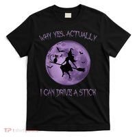 Yes Actually I Can Drive A Stick Halloween 2022 T-Shirt thumb 0