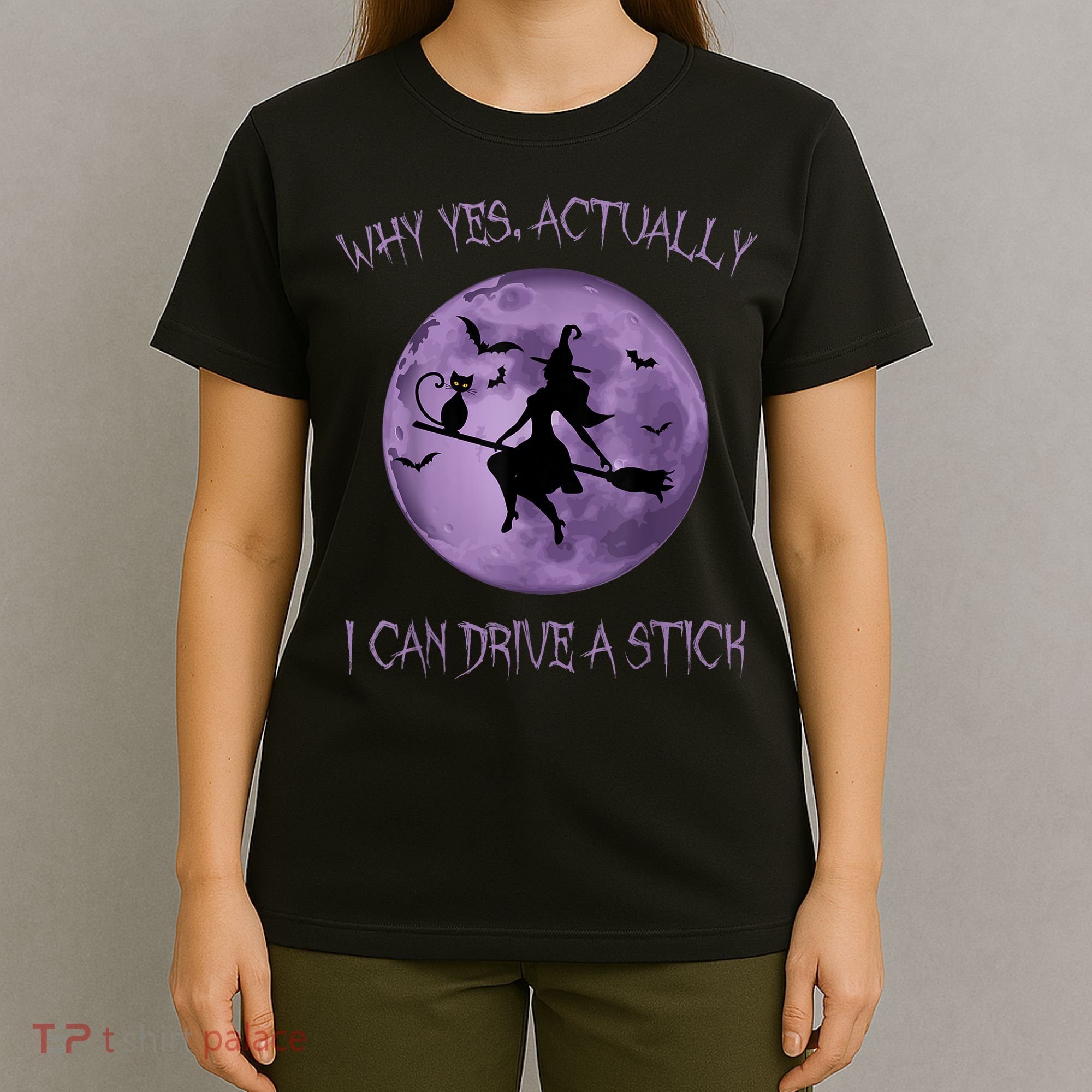 Yes Actually I Can Drive A Stick Halloween 2022 T-Shirt