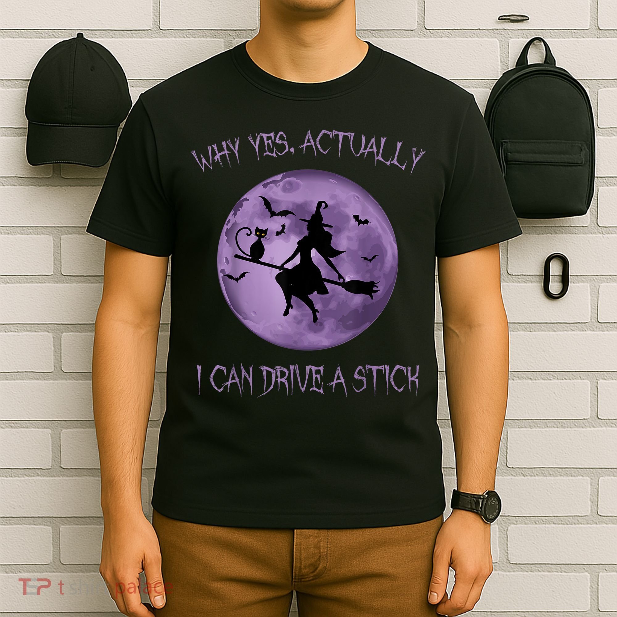 Yes Actually I Can Drive A Stick Halloween 2022 T-Shirt