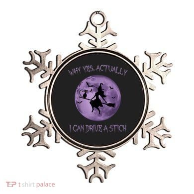 Yes Actually I Can Drive A Stick Halloween 2022 Ornament