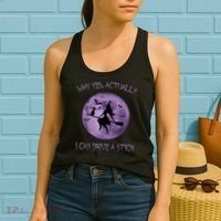 Yes Actually I Can Drive A Stick Halloween 2022 Women's Tank Top thumb 2
