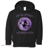 Yes Actually I Can Drive A Stick Halloween 2022 Toddler Hoodie thumb 0