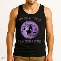 Yes Actually I Can Drive A Stick Halloween 2022 Tank Top thumb 3