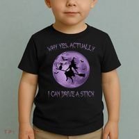 Yes Actually I Can Drive A Stick Halloween 2022 Toddler T-Shirt thumb 2