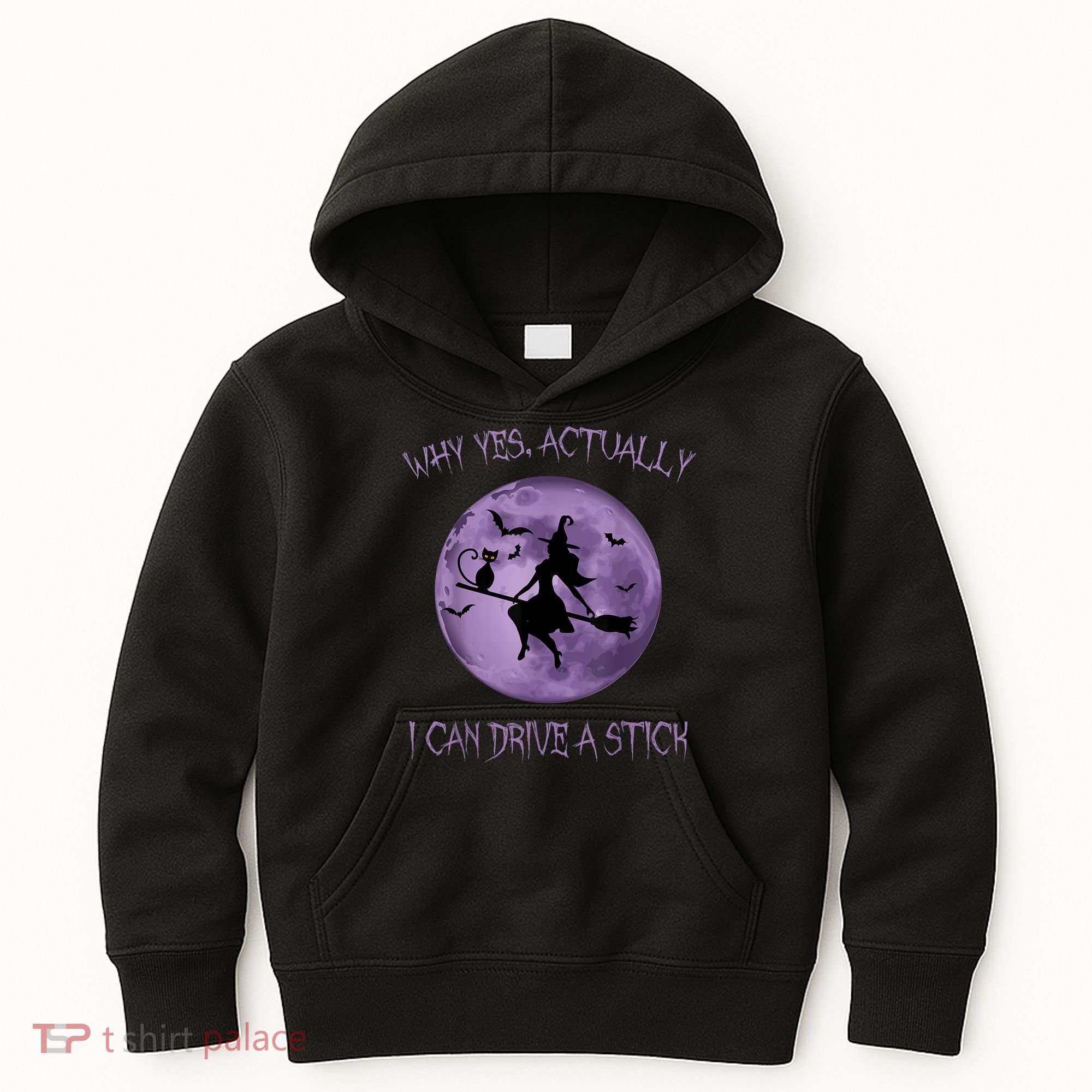 Yes Actually I Can Drive A Stick Halloween 2022 Kids Hoodie
