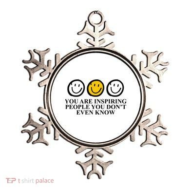 You Are Inspiring People You Don't Even Know Smile Face Ornament