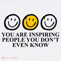 You Are Inspiring People You Don't Even Know Smile Face Women's Tank Top thumb 5
