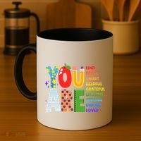 You Are Kind Unique Loved School Teacher Life Coffee Mug thumb 4