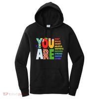 You Are Kind Unique Loved School Teacher Life Women's Hoodie thumb 0