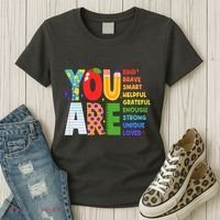 You Are Kind Unique Loved School Teacher Life Women's T-Shirt thumb 3