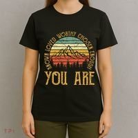 You Are Known Loved Worthy Chosen Enough Christian T-Shirt thumb 4