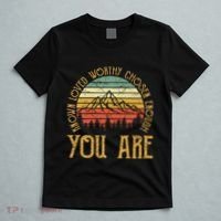 You Are Known Loved Worthy Chosen Enough Christian T-Shirt thumb 5