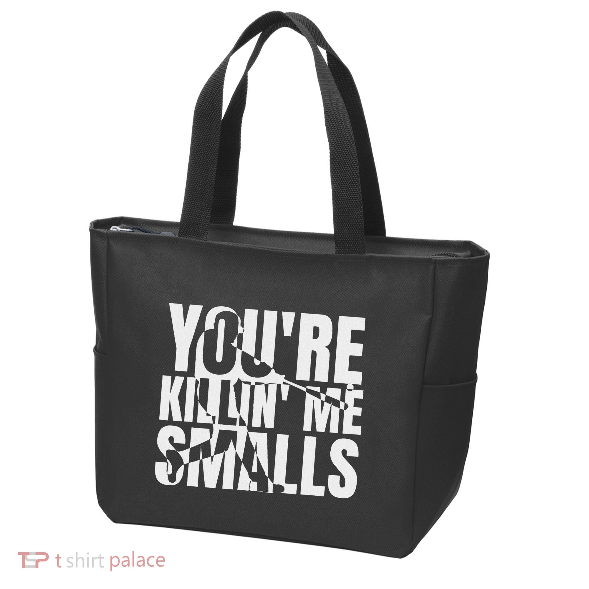 You Are Killing Me Smalls Baseball Tote Bag