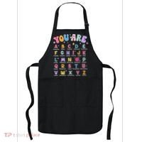 You Are Letters Alphabet Learn Abcs Boy Girl Reading Teacher Apron thumb 0