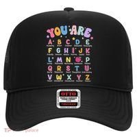 You Are Letters Alphabet Learn Abcs Boy Girl Reading Teacher Hat thumb 0