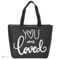 You Are Loved Cute Gift Tote Bag thumb 0